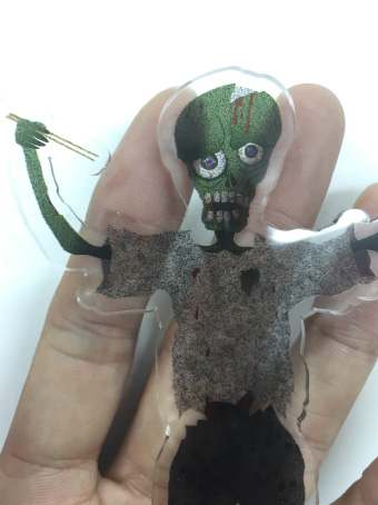 アクリルダイレクト印刷 1層 拡大